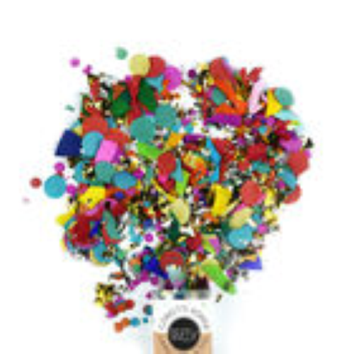 SPARACORIANDOLI CONFETTI POPPER MULTICOLOR LEGAMI