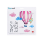 TAPPETINO PER MOUSE LEGAMI - FOLLOW YOUR DREAMS 