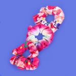 SET DI 3 ELASTICI PER CAPELLI - SCRUNCHIES HAIR WE ARE! LEGAMI - FLOWERS