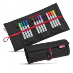 ASTUCCIO AVVOLGIBILE TRANSOTYPE VUOTO NERO SENSEBAG - PER 18 PENNARELLI