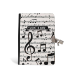 DIARIO SEGRETO CON LUCCHETTO ITOTAL - MUSIC