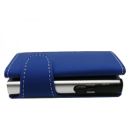 PORTAFOGLIO EASYCARD ECOPELLE CON PORTACARTE NELQUIORA - BLU