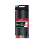 CONFEZIONE PASTELLI DA 12  BLACK EDITION FABER-CASTELL