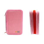 ASTUCCIO CORREDO 3 ZIP SACCUCCIOLI LEBEZ - ROSA ZIP ROSSA