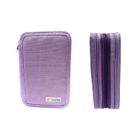 ASTUCCIO CORREDO 3 ZIP SACCUCCIOLI LEBEZ - LILLA ZIP VIOLA