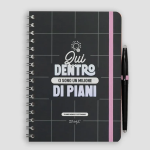 PLANNER CON FOGLI CANCELLABILI - QUI DENTRO CI SONO UN MILIONE DI PIANI