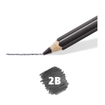 MATITA CARBONCINO LUMOGRAPH BLACK STAEDTLER - Durezza 2B