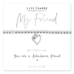 BRACCIALETTO LIFECHARM - YOU ARE A FABULOUS FRIEND