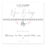 BRACCIALETTO LIFECHARM - WELCOME TO THE WORLD LITTLE ONE