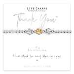 BRACCIALETTO LIFECHARM - I WANTED TO SAY THANK YOU