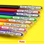 PENNA COLORATA PENTEL MATTEHOP - RULLO GEL 1MM