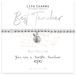 BRACCIALETTO LIFECHARMS - BEST TEACHER 