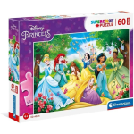 PUZZLE 60 PEZZI MAXI PRINCIPESSE DISNEY - ETÀ 4+