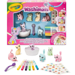 WASHIMALS PETS SET ATTIVITÀ CRAYOLA - ADESIVI E COLORI PASTELLO