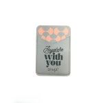 PORTACARTE ADESIVO PER CELLULARE MR.WONDERFUL - CARD HOLDER ANYWHERE WITH YOU
