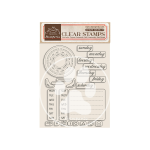 TIMBRO ACRILICO CLEAR STAMPS CM 14X18  STAMPERIA - WEEKLY PLANNER