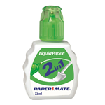 CORRETTORE  PAPERMATE LIQUID P. 2IN1 22ML - PUNTA MICRO + PENNELLO