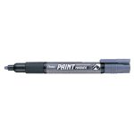 PENNARELLO PAINT MARKER PUNTA 4,6MM BULLET PENTEL -  GRIGIO