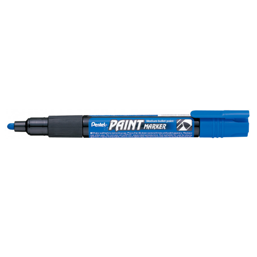 PENNARELLO PAINT MARKER PUNTA 4,6MM BULLET PENTEL - BLU
