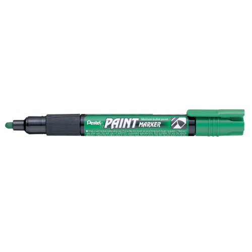 PENNARELLO PAINT MARKER PUNTA 4,6MM BULLET PENTEL - VERDE SCURO
