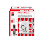 SET CREATIVO MARABU - DECORA TAZZA LOVE & KISSES
