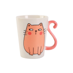 TAZZA IN CERAMICA GATTO ROSA I TOTAL