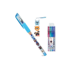 SET DA 4 PENNE GLITTER PROFUMATE LEBEZ - ANIMALETTI