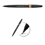 PENNARELLO BRUSH SIGN PEN ARTIST PENTEL - ARANCIO