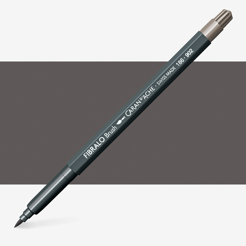 PENNARELLI ACQUERELLABILI BRUSH FIBRALO CARAN D'ACHE - 902 SEPPIA